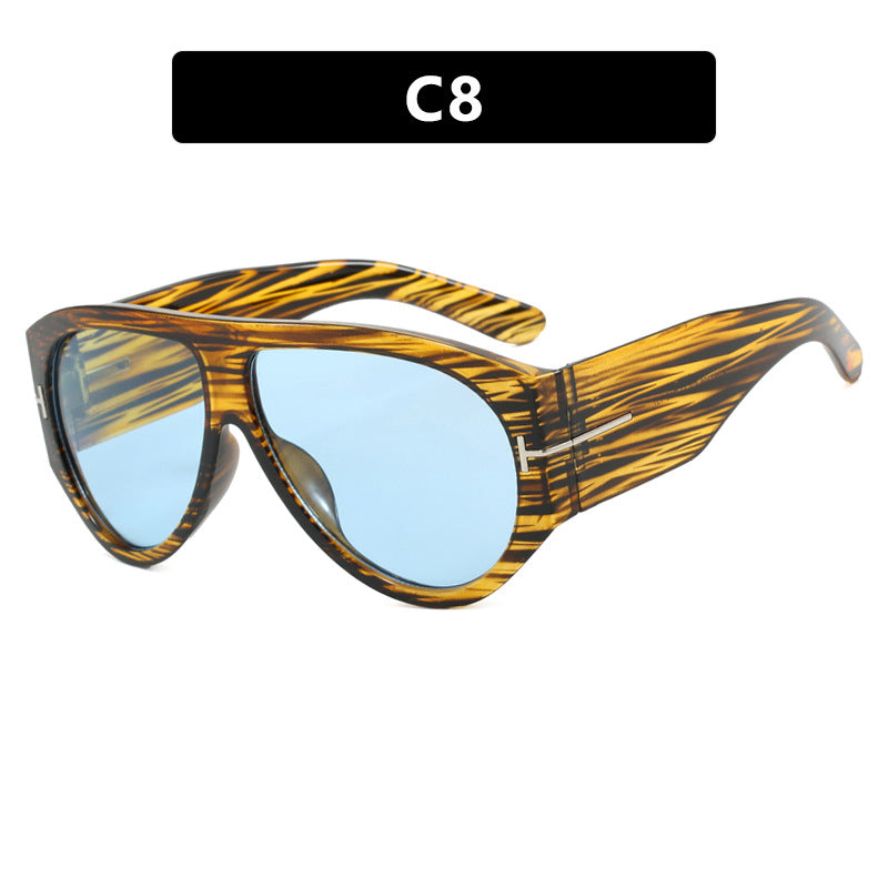 Women's fashionable oversized sunglasses in retro style Bowlift
