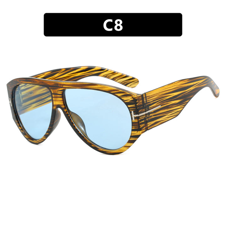 Women's fashionable oversized sunglasses in retro style Bowlift