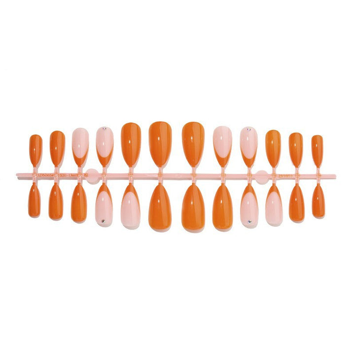 Elegant Press-On Nail Set with Mixed Designs Bowlift