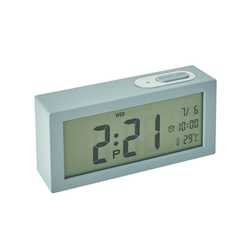 Digital Alarm Clock with Large Contrasting LED Display and Temperature Display Bowlift