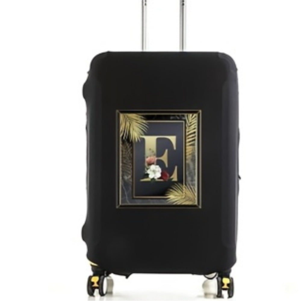 Women's Hard Shell Suitcase with Luxurious Flower Design Bowlift