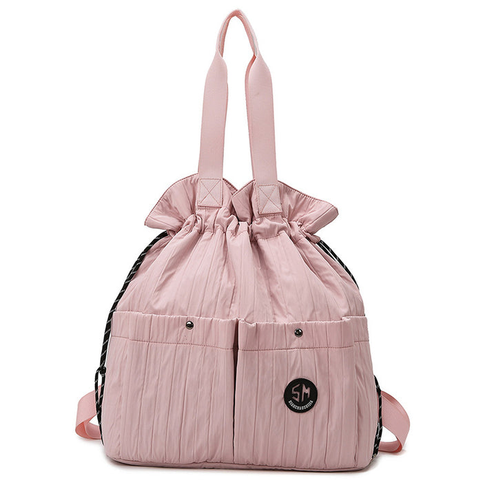Leisure Tote Bag with Innovative Compartment Design Bowlift