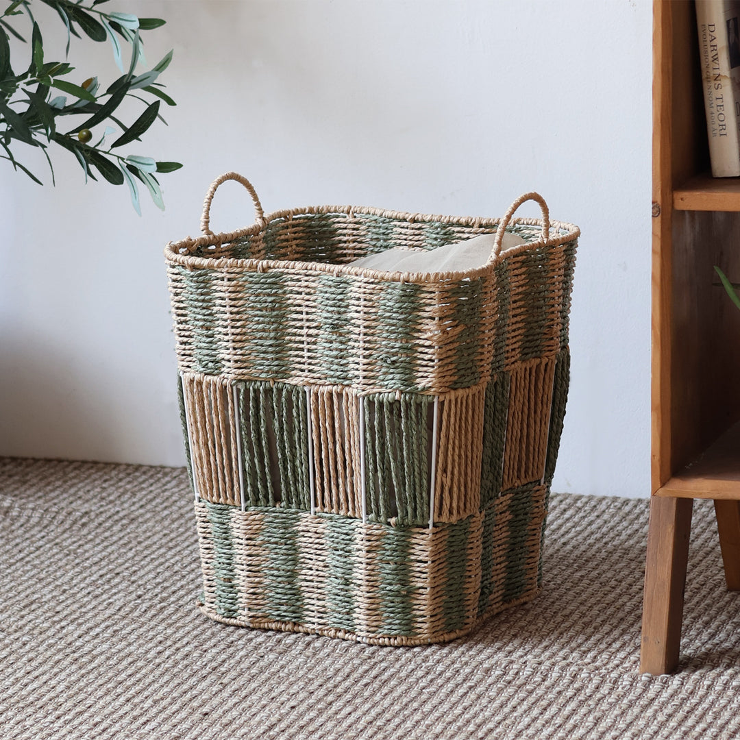 Handcrafted storage basket made of natural materials Bowlift