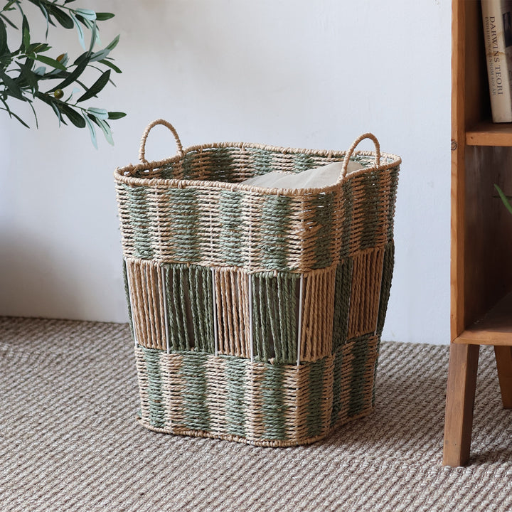 Handcrafted storage basket made of natural materials Bowlift