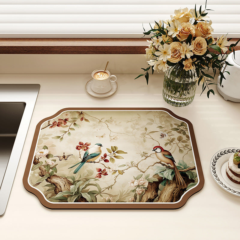 Decorative Kitchen Counter Mat