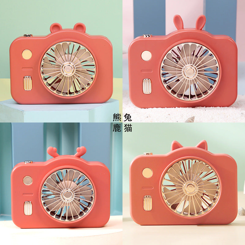 Women's Portable Camera Style Fan Bowlift