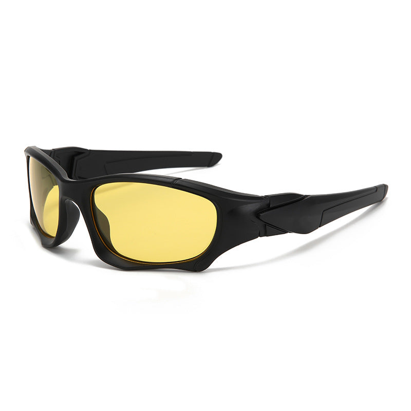 Performance Wraparound Polarized Sunglasses with UV Protection Bowlift
