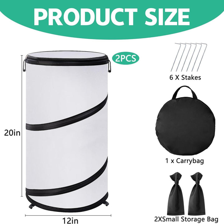 Collapsible Laundry Hamper with Carrying Bag Bowlift