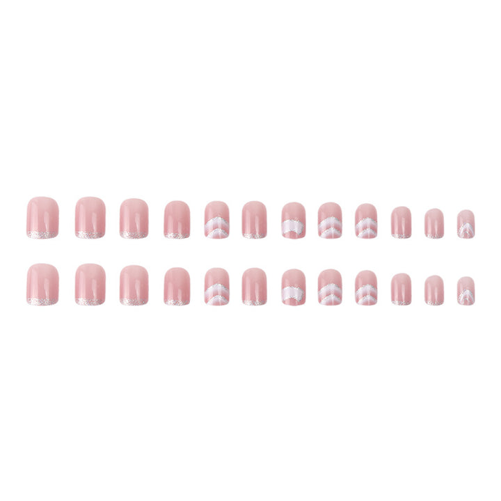 Elegant Gel Press-On Nail Set Bowlift