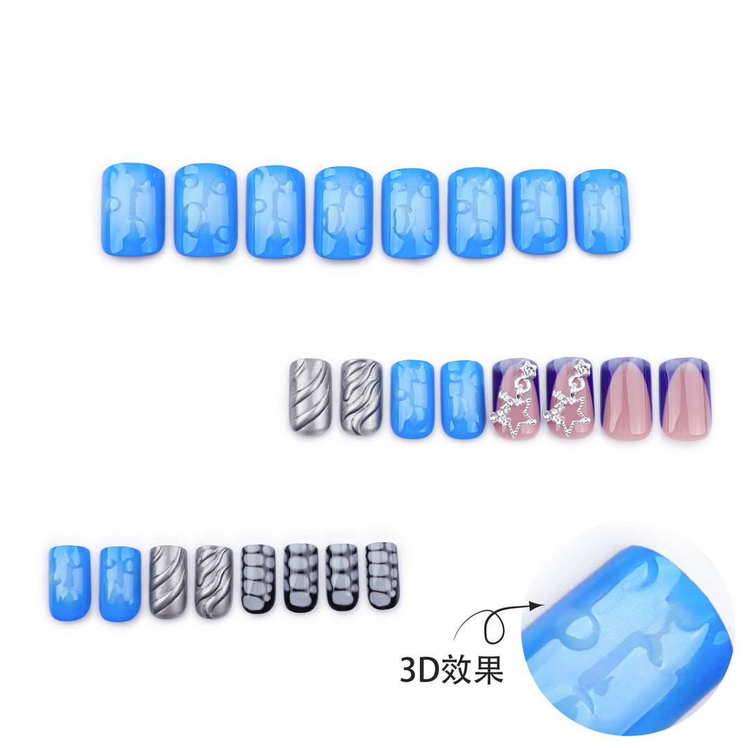 Creative nail extensions with unique 3D design Bowlift