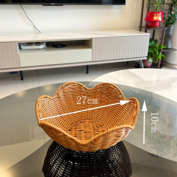 Decorative Woven Serving Dish Bowlift