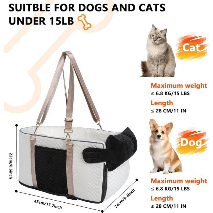 Pet Car Seat Bowlift