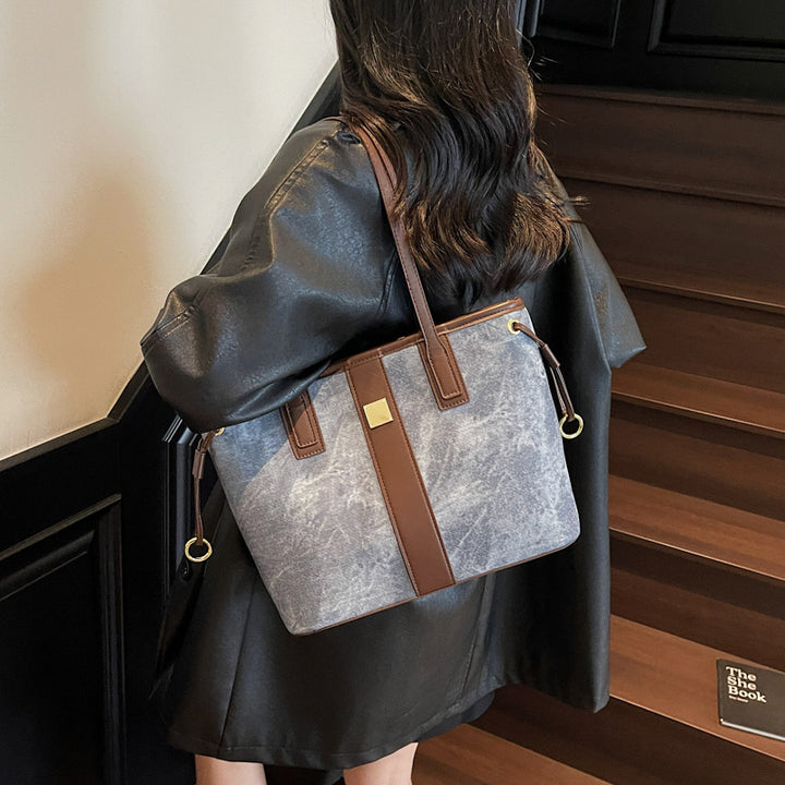 Versatile Structured Tote Bag Bowlift
