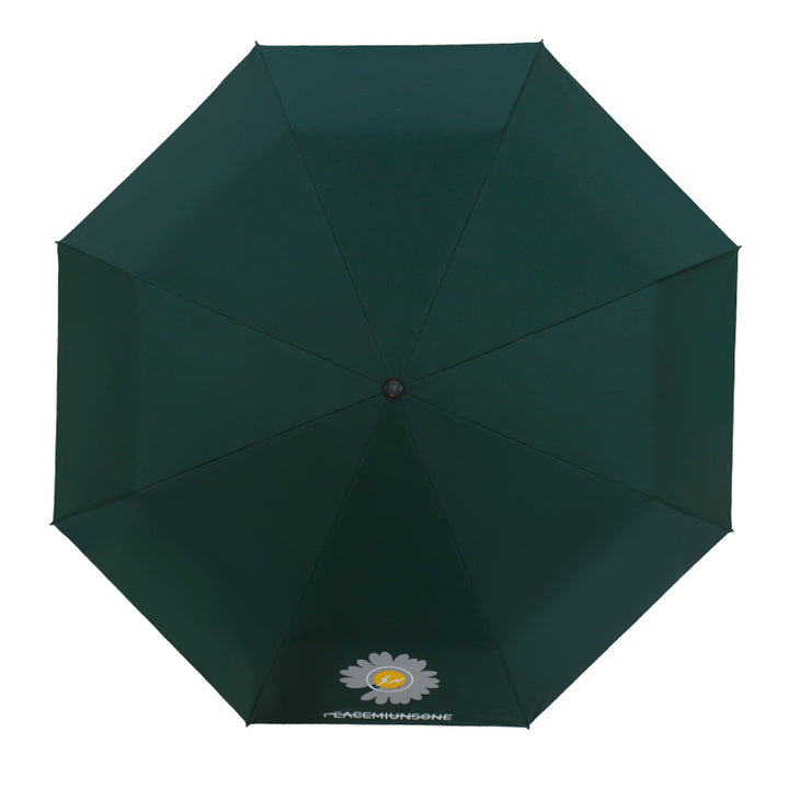 Women Foldable Umbrella with Floral Pattern Bowlift