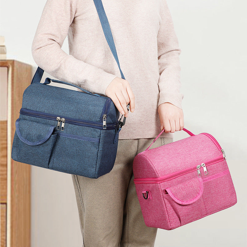 Insulated Multi-Compartment Lunch Box