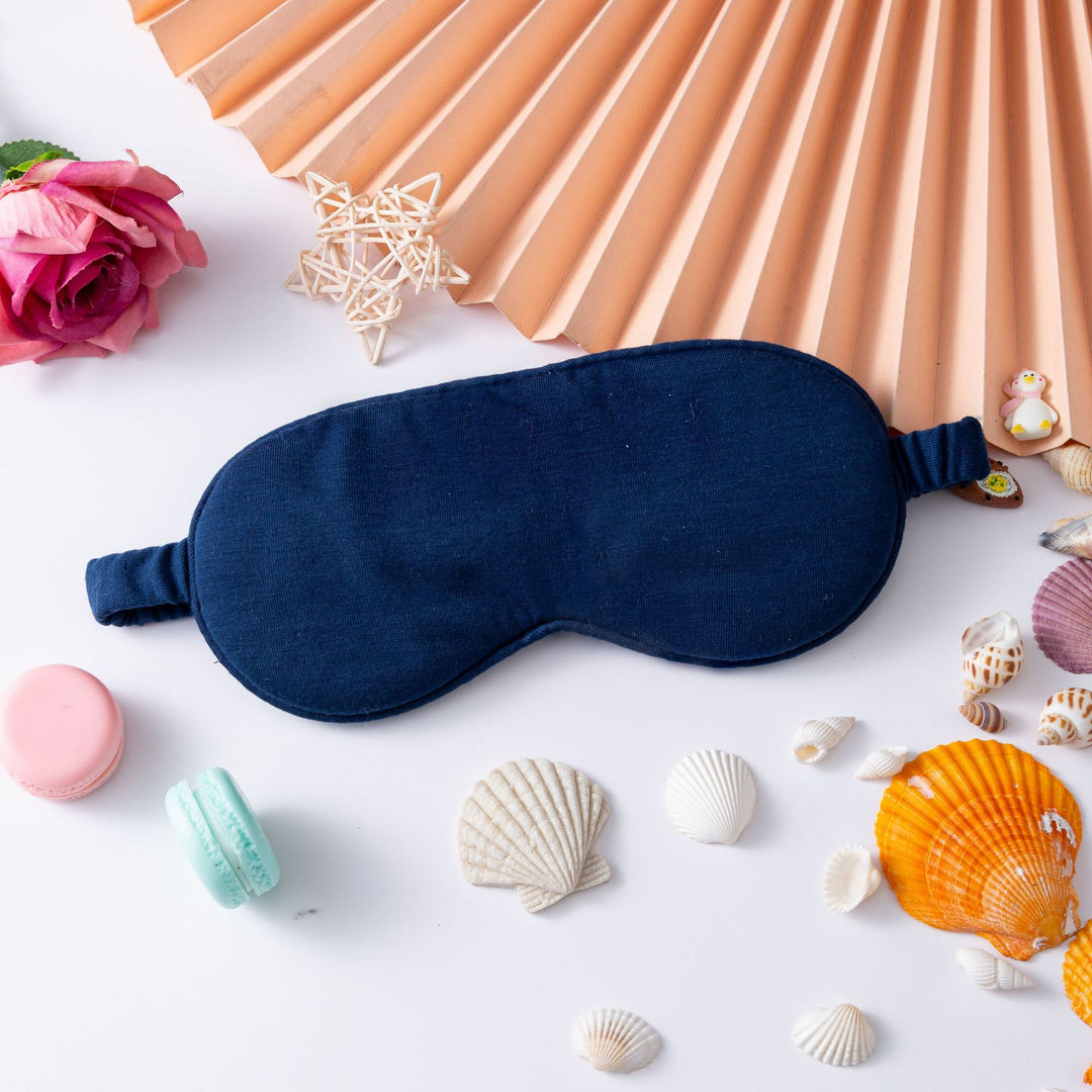 Unisex nan ergonomic sleep mask with soft cotton lining and adjustable elastic band Bowlift