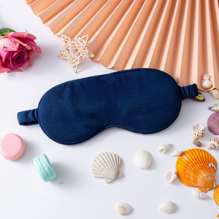 Unisex nan ergonomic sleep mask with soft cotton lining and adjustable elastic band Bowlift