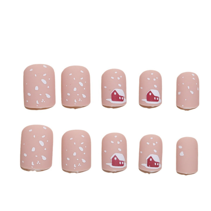 Creative Themed Press-On Nails Bowlift