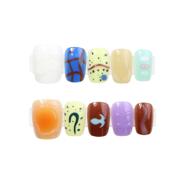 Creative Abstract Nail Art Collection Bowlift