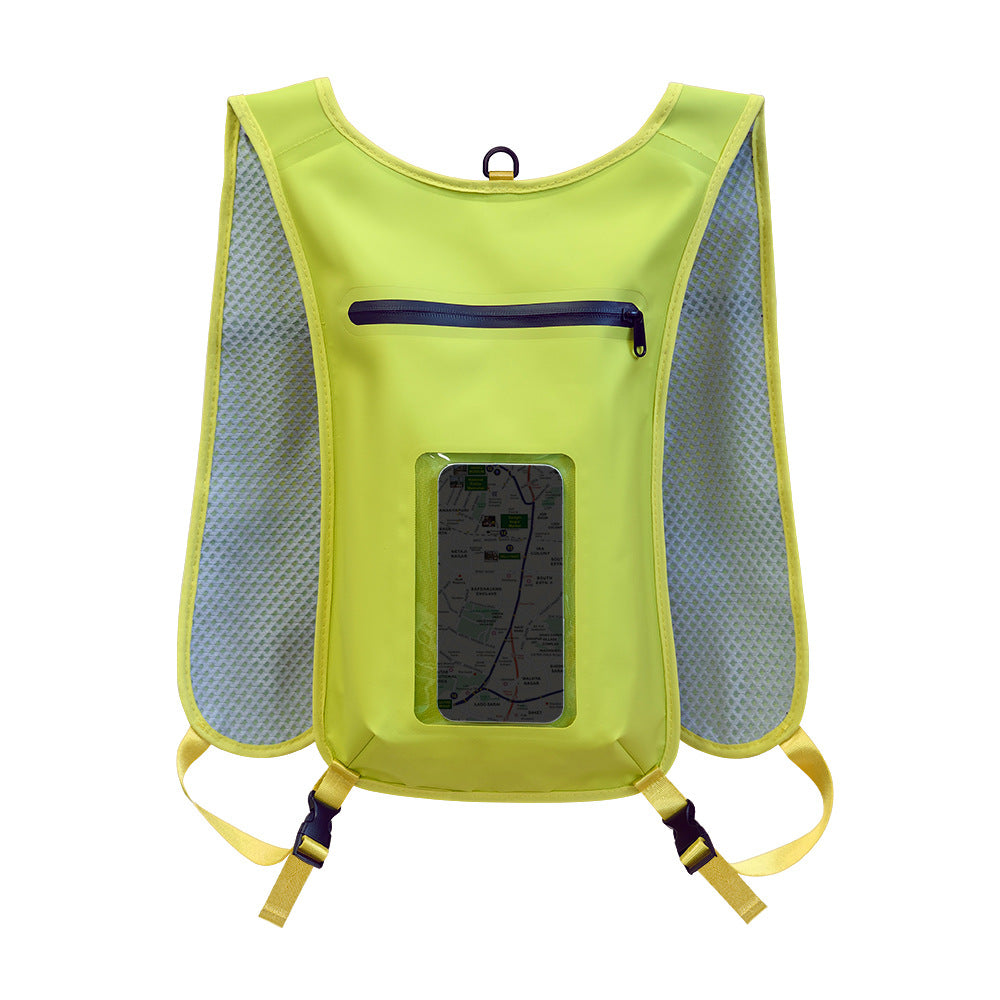 Waterproof Smartphone Backpack with Transparent Front Pocket Bowlift