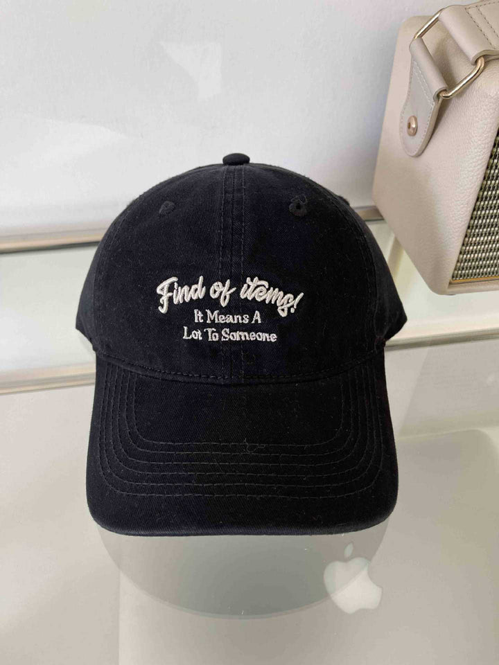 Women's Inspirational Quote Baseball Cap Bowlift