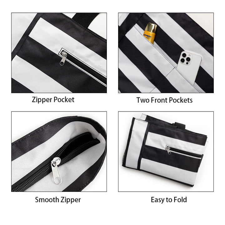 Spacious beach bag with practical outer pockets Bowlift