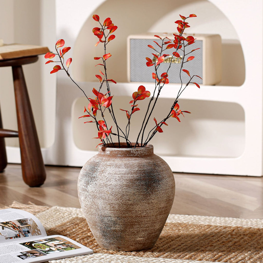 Handcrafted Terracotta Vase Bowlift