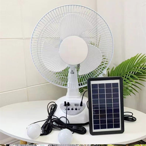 Women Portable Solar Cooler Fan Bowlift
