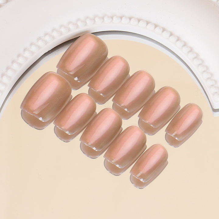 Elegant Sculpted Press-On Nails Bowlift