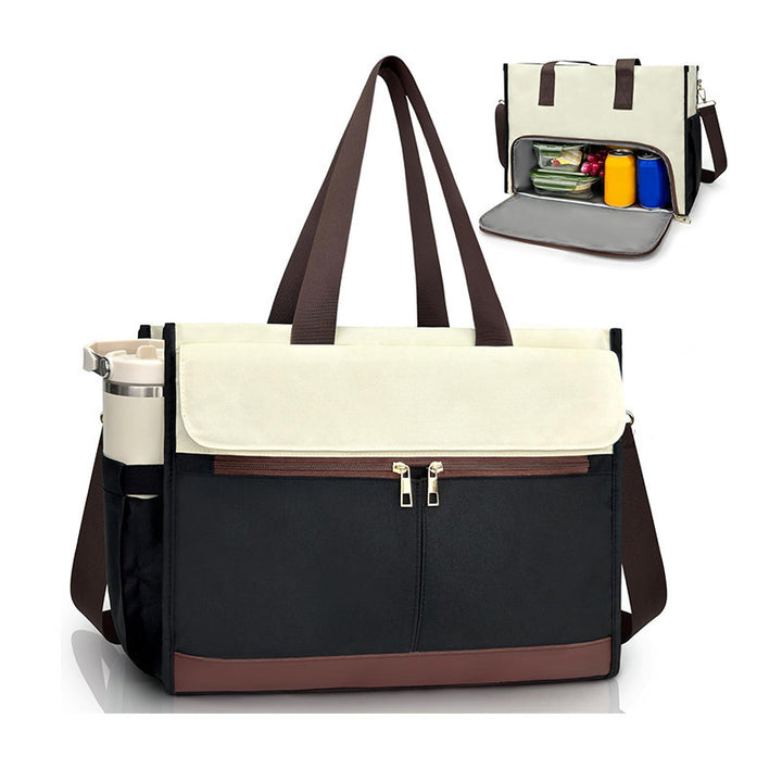 Multifunctional Business Bag with Insulating Interior Compartment Bowlift