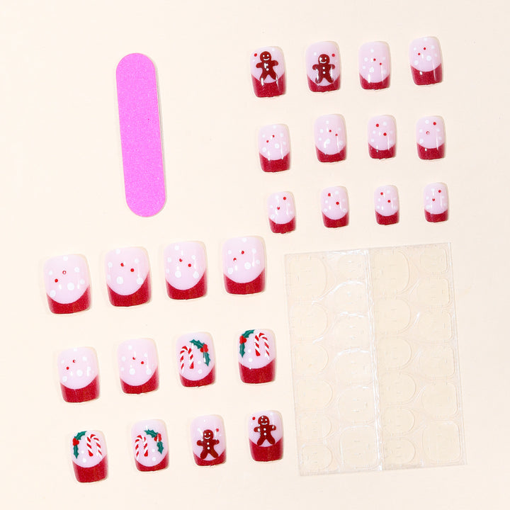Festive Holiday-Themed Nails Bowlift