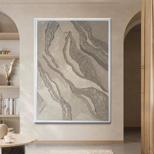 Textured Modern Abstract Canvas Artwork