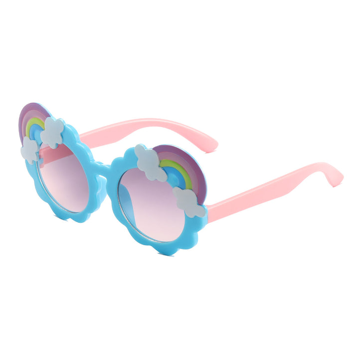 Ladies design-oriented sunglasses with flower-shaped frame Bowlift