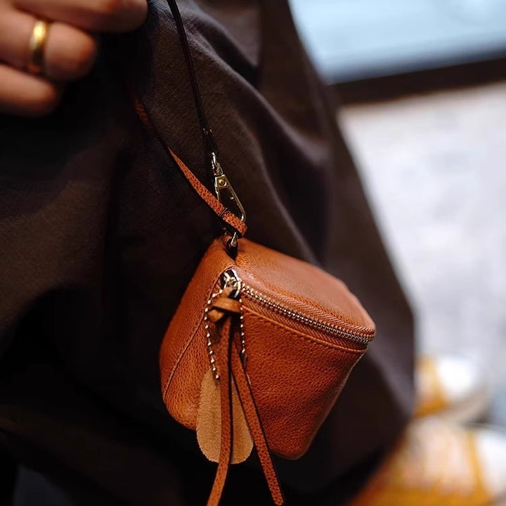Compact Zippered Cosmetic Pouch Bowlift