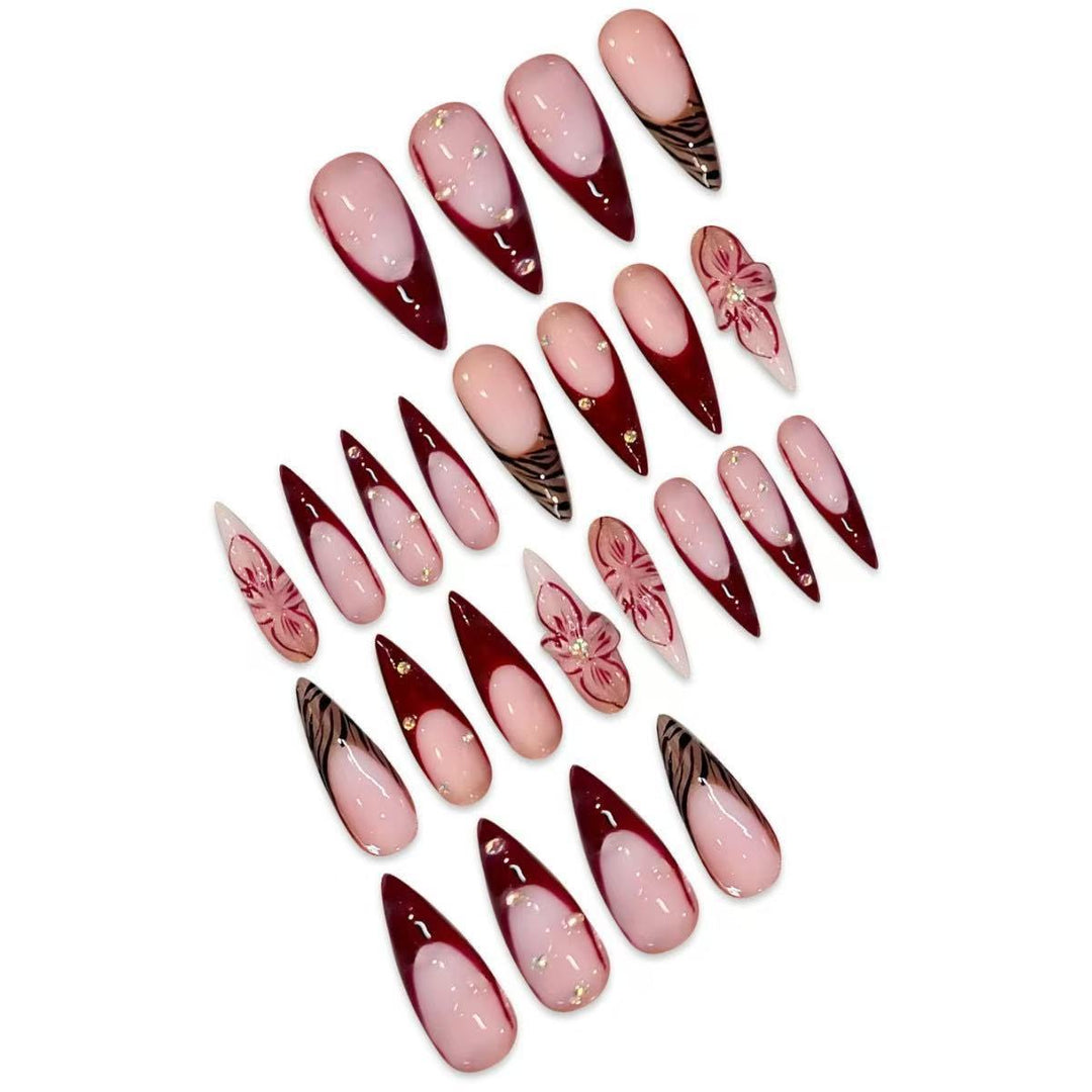 Premium Artistic Stiletto Nail Enhancements Bowlift