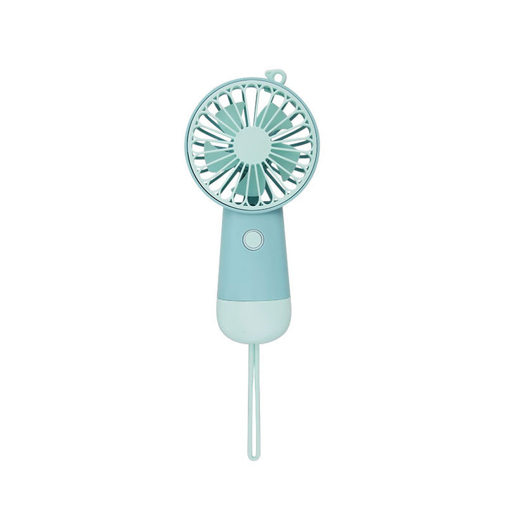 Women's portable handheld fan with ergonomic design and USB charging function Bowlift