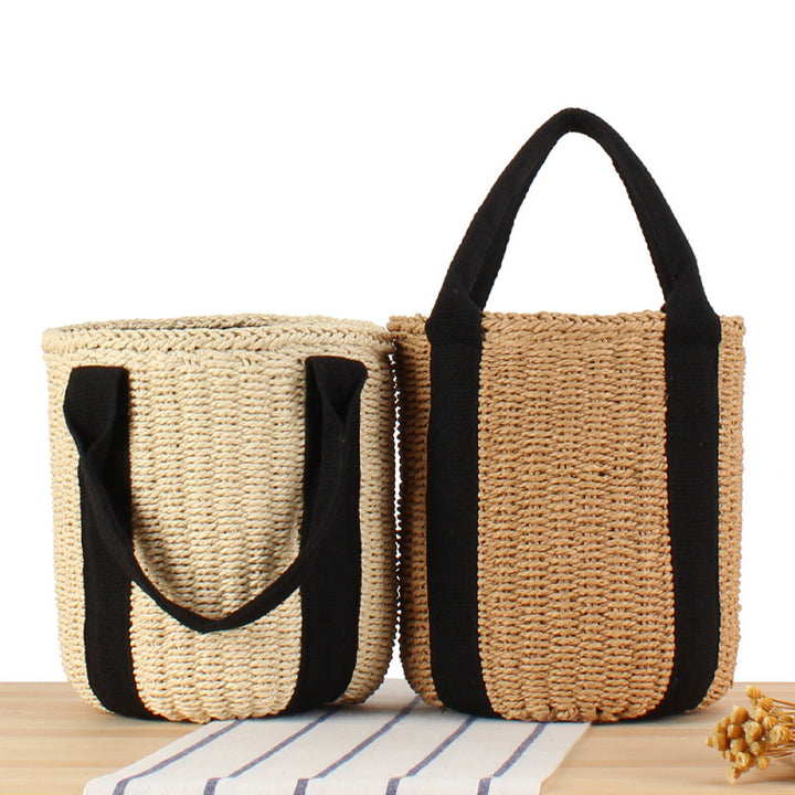 Braided tote bag with sturdy fabric handles Bowlift