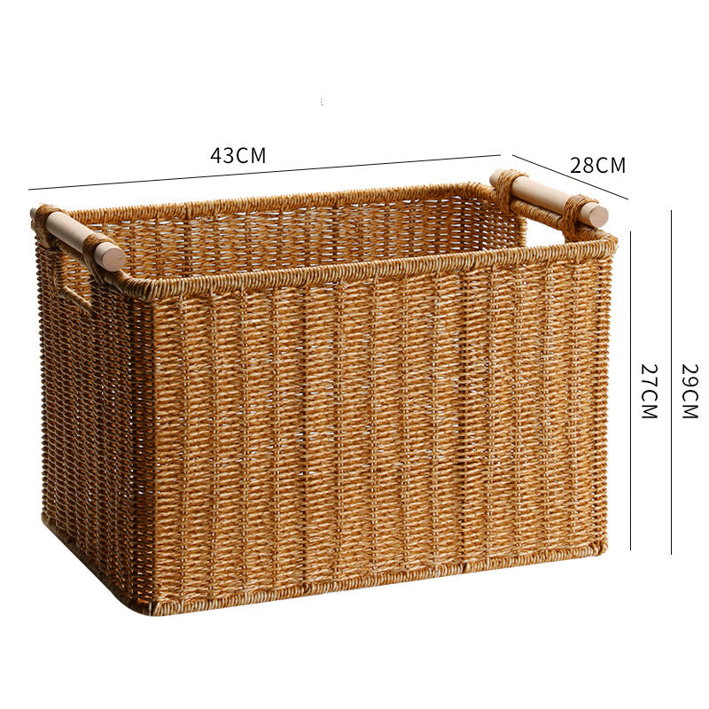 Natural Fiber Storage Basket Bowlift
