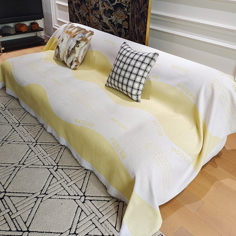 Cozy Contemporary Sofa Throw Blanket