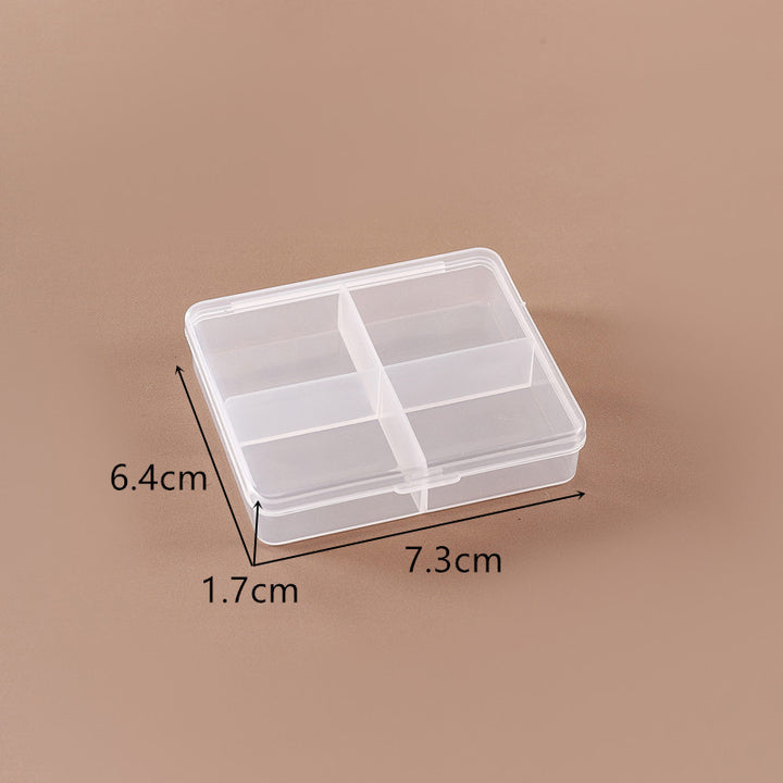 Multi-Compartment Clear Storage Container Bowlift