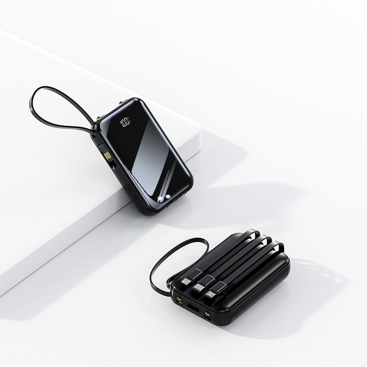 Portable power bank with integrated charging station Bowlift
