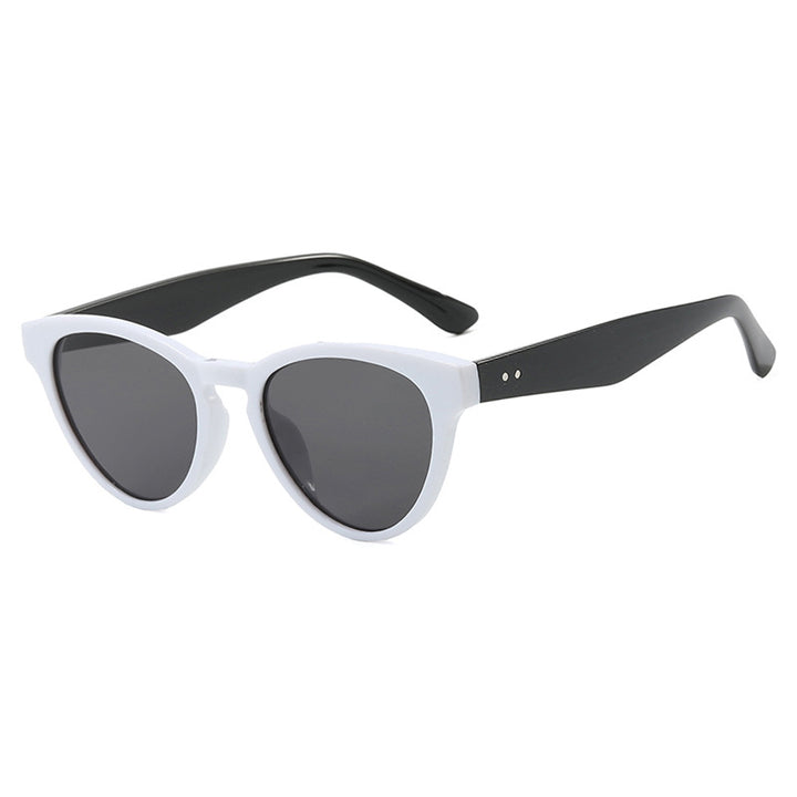 Women's Cat-Eye Sunglasses with UV Protection and Fashionable Frame Bowlift