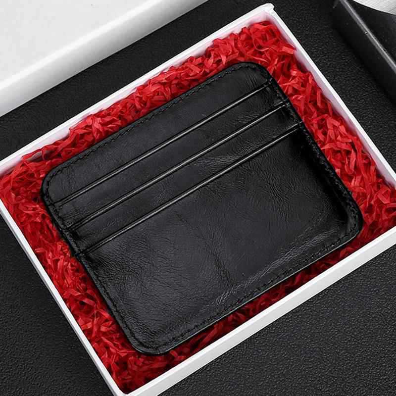 Minimalist Leather Card Holder Bowlift