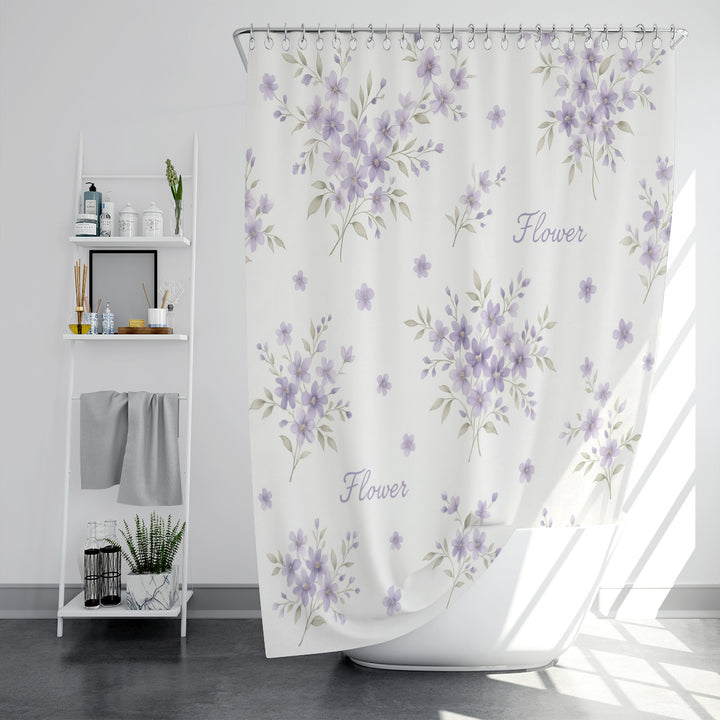 Decorative Shower Curtain Bowlift