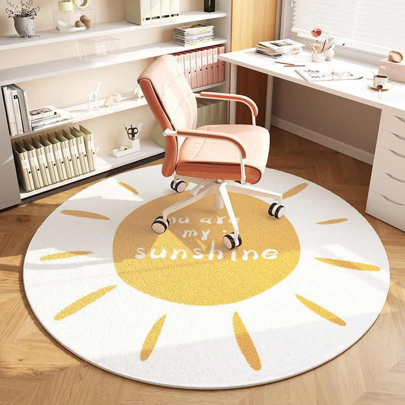 Flower-Shaped Area Rug Bowlift