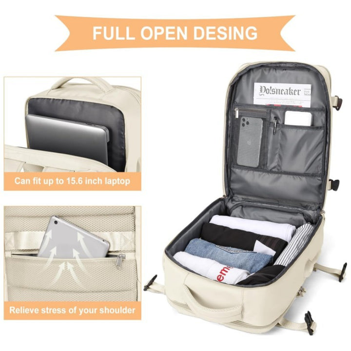 Multi-Compartment Adventure Backpack Bowlift