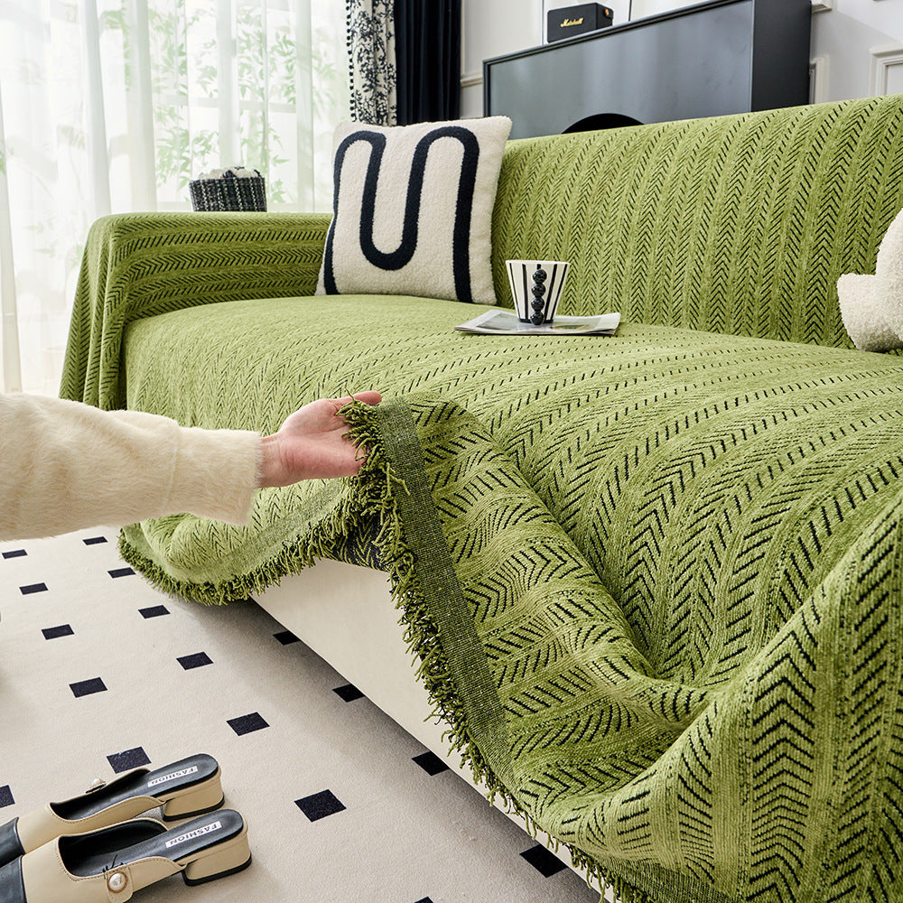 Textured Decorative Throw Blanket