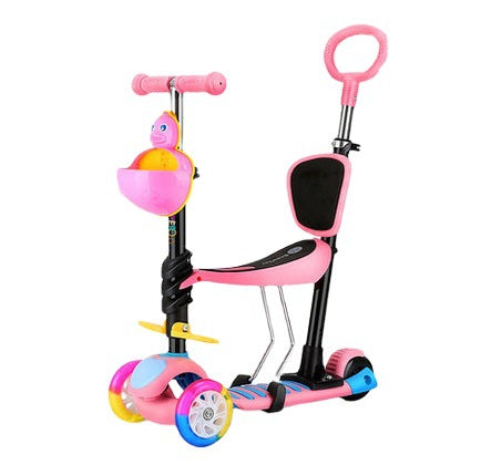 Multi-Functional Ride-On Scooter Bowlift