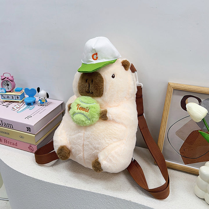 Plush Piggy Backpack