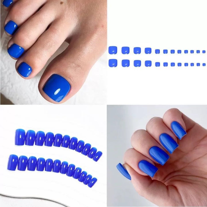 Premium Glossy Press-On Nails Bowlift